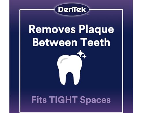 Image of DenTek Complete Clean Easy Reach Floss Picks, Advanced Fluoride Coating, Mouthwash Blast Flavor, 32 ct. (Pack of 2)