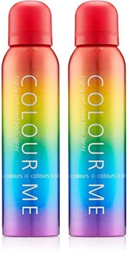 Colour Me Colours - Fragrance for Women - 150 ml Body Spray, by Milton-Lloyd, 150ml (Confezione da 2)