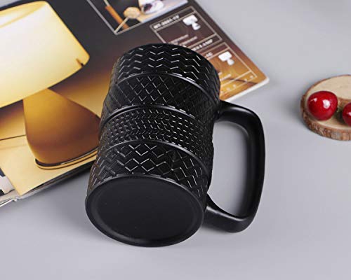 VanEnjoy Tire Shaped Ceramic Mug