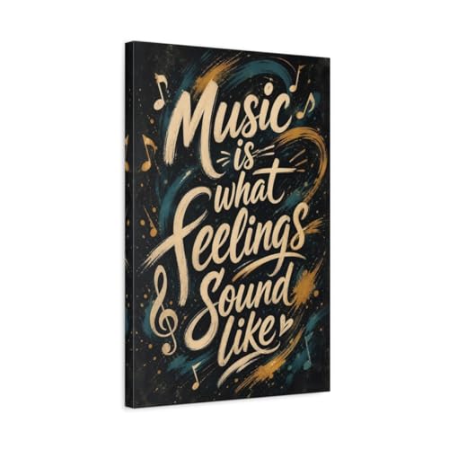 Toile musique abstraite au-dessus du canape deco salon moderne