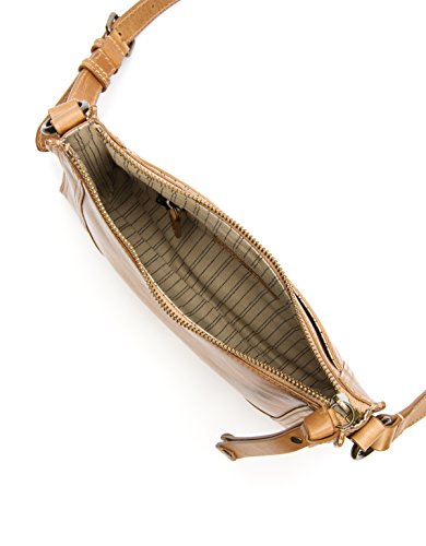 Image of Frye Women's Melissa Zip Crossbody Bag, Stylish Handbag with Adjustable Strap & Pockets