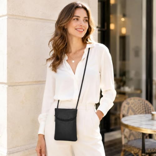 Image of Small Crossbody Women Cell Phone Purse Wallet Bag With Shoulder Strap