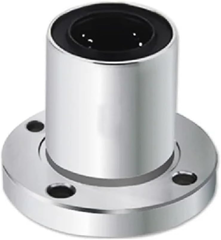 2pcs Round Flange Linear Bearings LHFR/SMF/LMF6UU LMF8SUU LMF8UU LMF10UU LMF12UU LMF16UU LMF20UU LMF25UU LMF30UU LMF35UU(mm)(Lmf8uu 8mm)