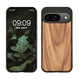 ROBUST: Die Hülle für Google Pixel 9 / Pixel 9 Pro ist stoßfest und bietet natürlichen und sicheren Schutz vor Erschütterungen dank der strapazierfähigen Materialien Holz und Hartgummi.