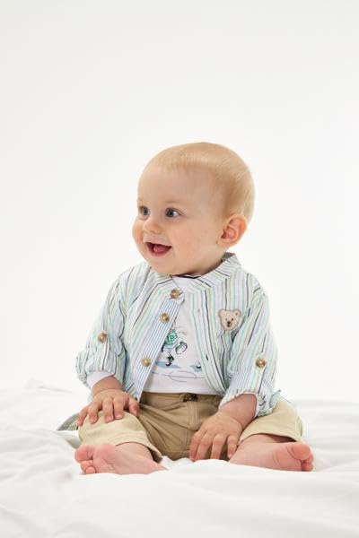 Steiff Baby - Jungen T-Shirt Langarm T-Shirt Langarm