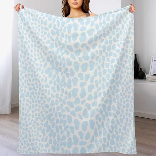 Couverture en fourrure de léopard douce plaid haut de gamme pour lit - 7