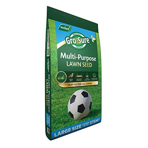 Gro-Sure Multi-Purpose Grass Lawn Seed, 300 m2, 9 kg