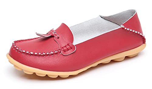 Image of VenusCelia Women's Decoration Comfy Walking Flat Loafer