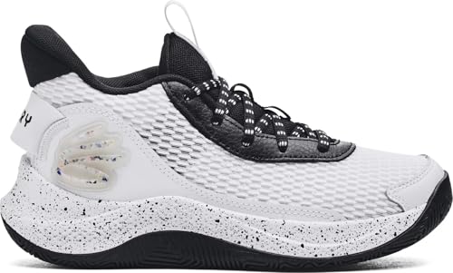 Under Armour - Kids Grade School Curry 3Z7 Basketball Shoes, Color White (100), Size: 5.5 M US Big Kid3