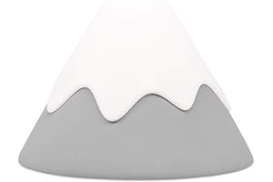 Tranquil Nursery Haven: Snow-Capped Mountain LED Night Light