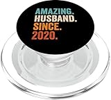 Photo Gallery amazing husband since 2020 | anni 5 anniversario matrimonio popsockets popgrip per magsafe Photo Gallery amazing husband since 2020 | anni 5 anniversario matrimonio popsockets popgrip per magsafe