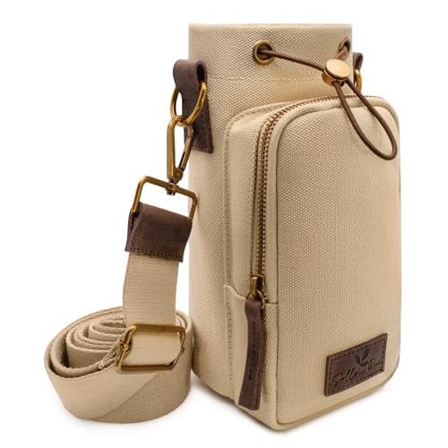 Solly and Rue Water Bottle Holder with Strap & Pocket...