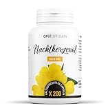 Bio Nachtkerzenöl- 503mg- 200 kaltgepresste Öl Kapseln