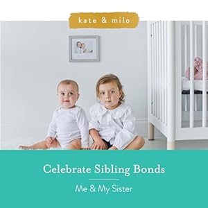 Kate & Milo Rustic Me & My Sister Frame, Sibling Keepsake, Ideal Little or Big Sister Gift, Gender Neutral Nursery Decor Kate Milo Rustic Me My Sister Frame Sibling Keepsake Ideal Little or Big Sister Gift Gender Neutral Nursery Decor