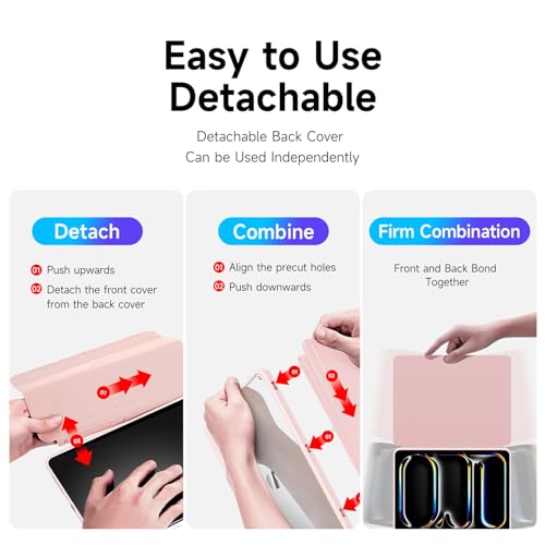 Coque iPad Pro 11 M4 double orientation avec support horizontal et vertical - 3