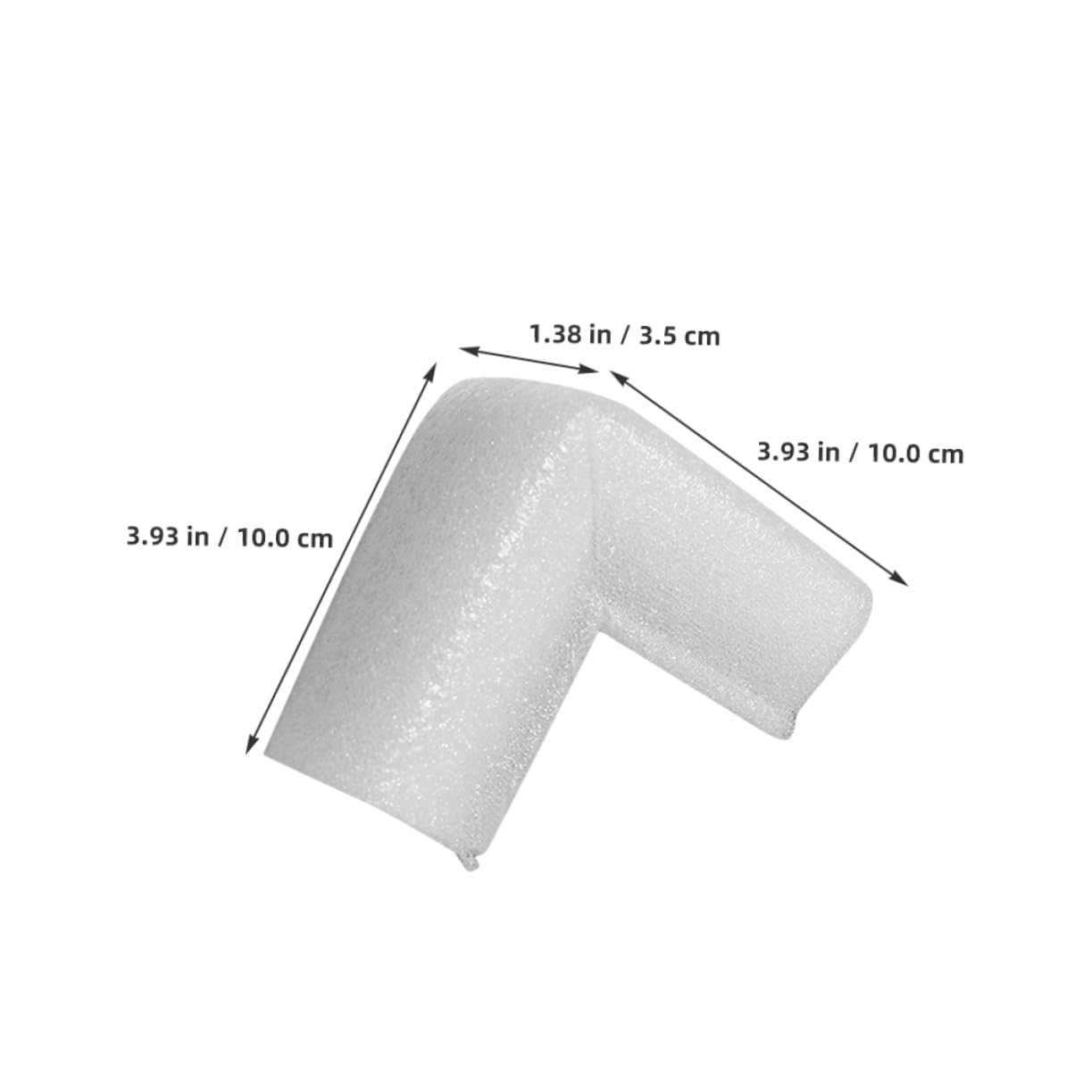 ERINGOGO 50pcs Foam Corner Protectors for Moving Shipping Sharp Edge Protector Strips