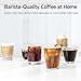 HiBREW Espresso Machine 20 Bar, Semi-Automatic Cappuccino Maker with Milk Frother for Latte Art, Adjustable Temperature & Water Volume, with Display, Pressure Gauge & Stainless Steel Body