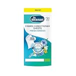Dr. Beckmann Fabric Conditioner Sheets Fresh Breeze | No mess | Convenient and pre-dosed fabric conditioner sheets |Dissolvable | easy to use | 14 sheets