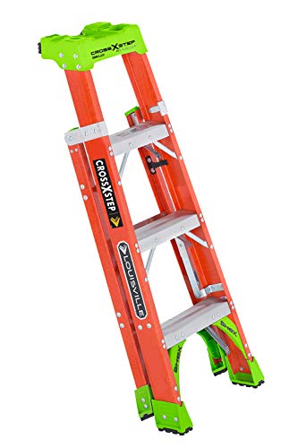 Louisville Ladder FXS1504, 4-feet, Orange