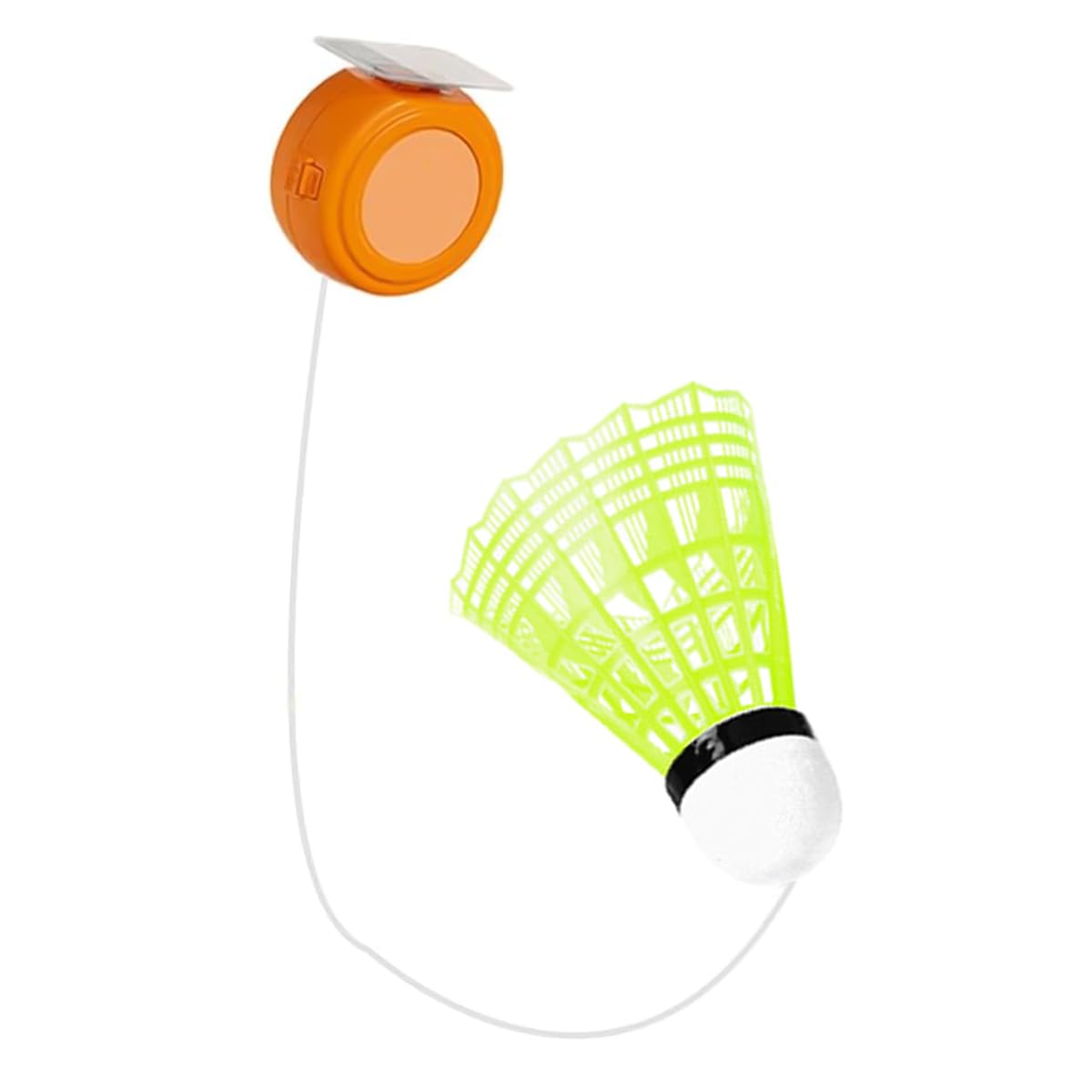 Durlo Badminton Rebound Trainer Ball, Ceiling Mounted, Single Player Self-Training Training Device for Garden, Playgrounds, Adminton Courts, Living Room, Balcony