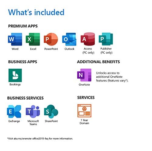 Image of Microsoft 365 Business Standard for 1 User, 12-Month /1 year Subscription (Windows /Mac /iOS /Android) (Email delivery in 1 hours- no CD)