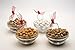 World's Tiniest, Most Irresistible Microchip Cookies - A Four Square Favorite - Four Jar Gift Box - Be The Party Favorite & Give The Gift Of Gourmet Microchips -Small Batch Handmade In Texas