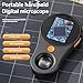 BTuregsau 500X Digital Microscope 1080P 2.0inch Video Coin Microscopio with Magnifying Glass with 8Leds for Electronics Repair
