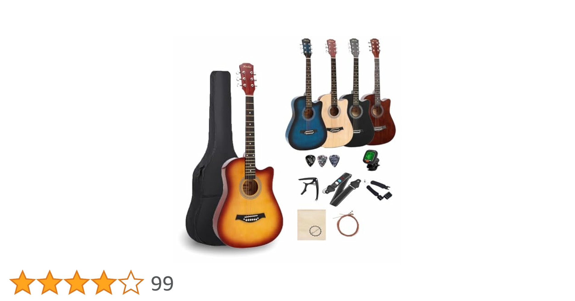 Mocoluz アコースティックギター 6弦 Mocoluz アコースティックギター 6弦