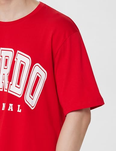 Image of Veirdo 100% Pure Cotton Oversized Baggy Fit Half Sleeve Printed Round Neck Multicolor Drop Shoulder T-Shirt for Men & Boys (Pack of 3)