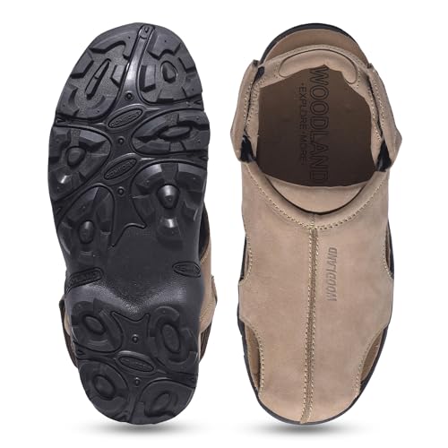 Image of Woodland Men's Leather Sandal