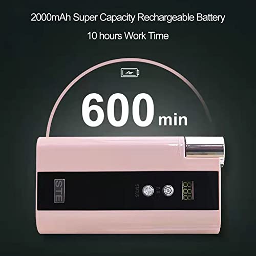 LAURAG Máquina perfuradora de unhas Máquina perfuradora de unhas profissional anti-queda 35000 RPM C