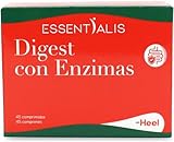 Essentialis Digest – 5 Enzymes, Fenouil et Gingembre – Digestion, Gaz et Ballonnements – 45 Comprimés Végétaliens