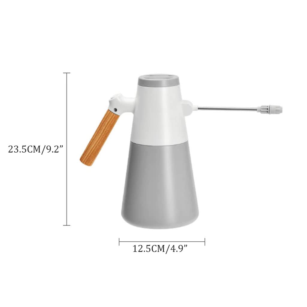 Arrosoir for Plantes Pulvérisateur électrique Grain de Bois Jardinage Ménage Arrosoir Haute Pression Intelligent Arrosage de Fleurs Équipement d'arrosage de Jardin de Grande capacité / 1302