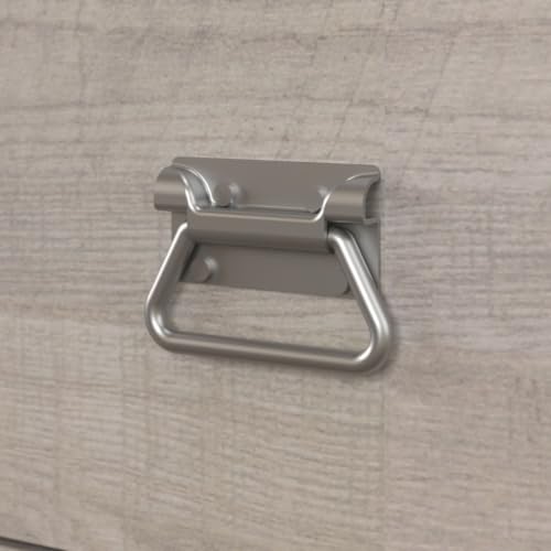 Bureau avec rangements aspect bois grisé et sérigraphies modernes Ziggy - 7