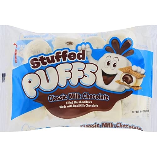 Stuffed Puffs, Chocolate con leche clásico, 8.6 onzas