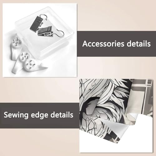 Tenture murale loup SHuWeiD textile doux de qualité supérieure construct03 - 7