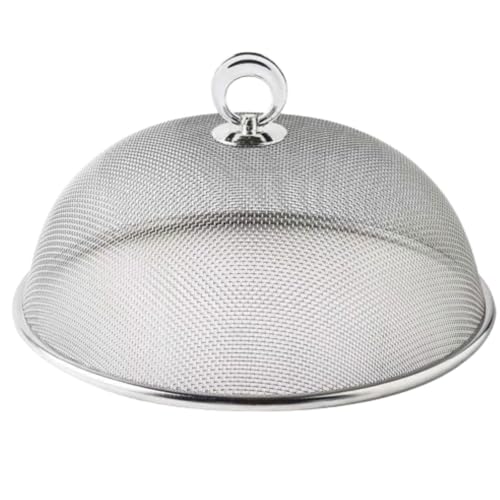 PEBBLE HUG Mesh Dome Food Cover Protector Lightweight Long-Lasting Performance Outdoor Gatherings Barbeques Camping Trips Indoor Use Enhance Food Hygiene 30cm