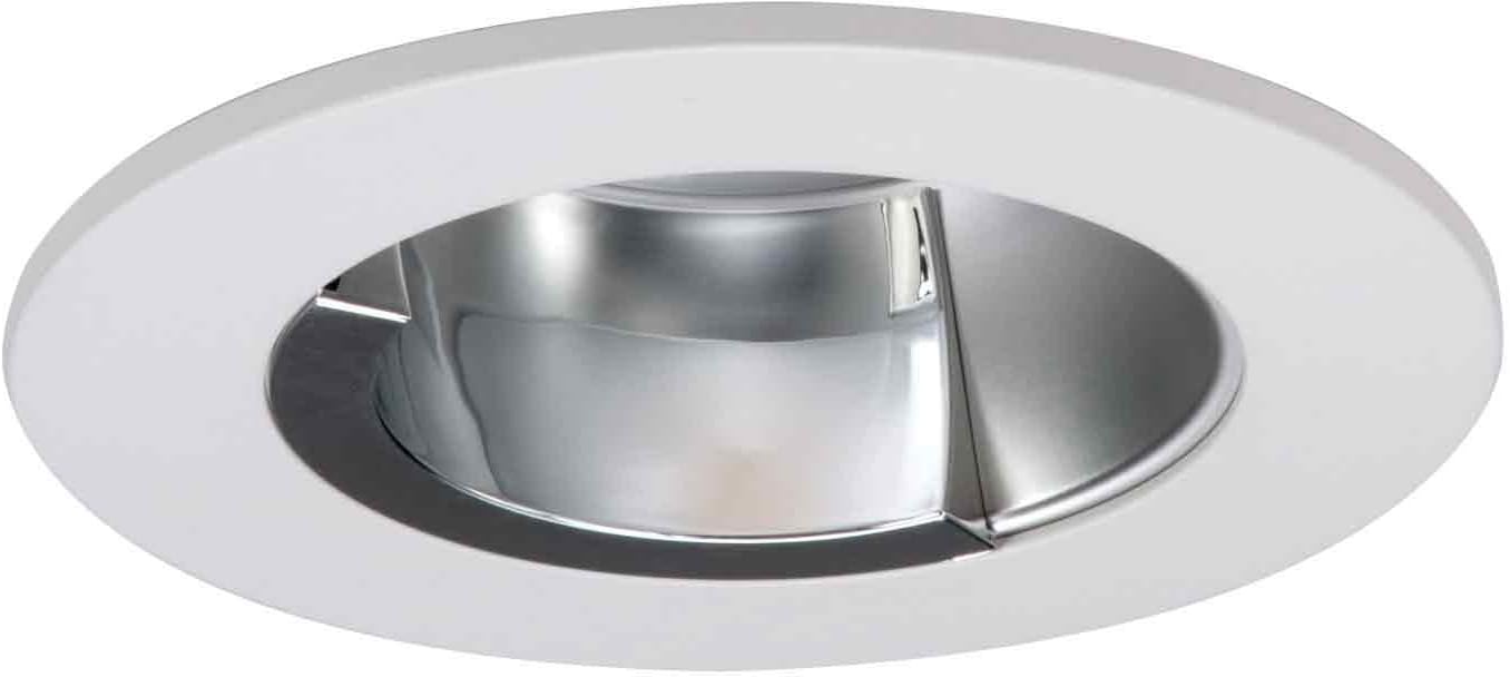 Halo Recessed TL409WW 4-Inch LED Trim Wall Wash Semi-Specular Clear Reflector with Optic