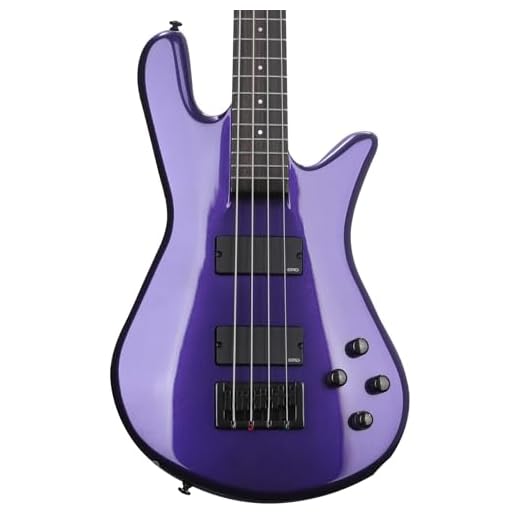 Spector NS Ethos High Performance 4 Bass Guitar - Plum Crazy Gloss