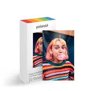 Polaroid Hi·Print Paper - 2x3 Paper Card (20 Sheets)