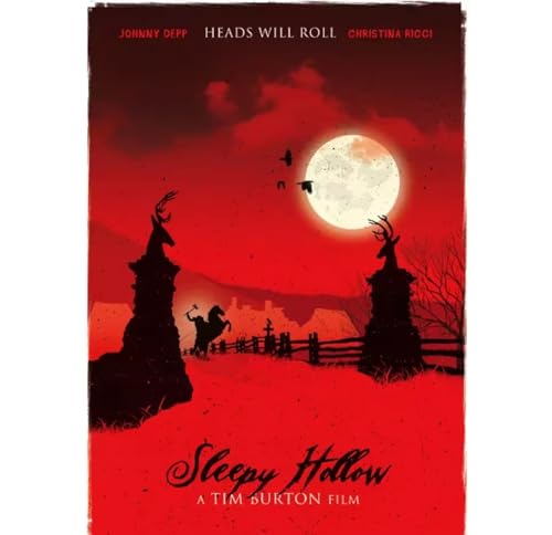 Affiche Sleepy Hollow en toile 50x70 cm pour créer une ambiance cinéma dans votre salon