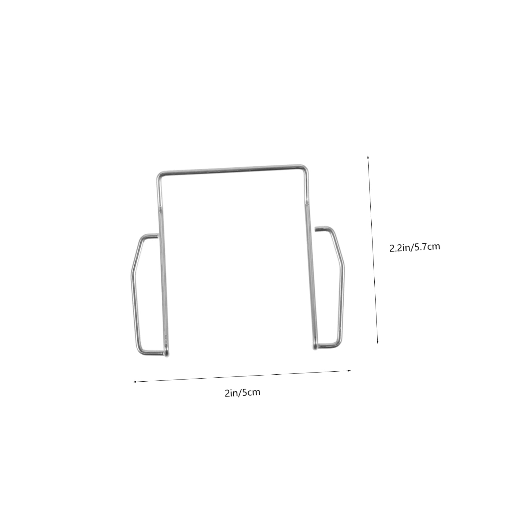 BESPORTBLE Microphone Belt Clip Holder Durable Mic Clip for Secure Attachment Lightweight Design with Multiple Clips for Performers and Presenters