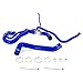 Mishimoto MMHOSE-DMAX-17BL Silicone Coolant Hose Kit, Compatible With Chevrolet/GMC 6.6L Duramax 2017-2019, Blue