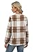 RUMIA Sweatshirt for Women Fall Fashion Clothes Crewneck Fall Outfits Tops for Women 2025 Ladies Pullover Long Sleeve T Shirts Trendy Beige Plaid L