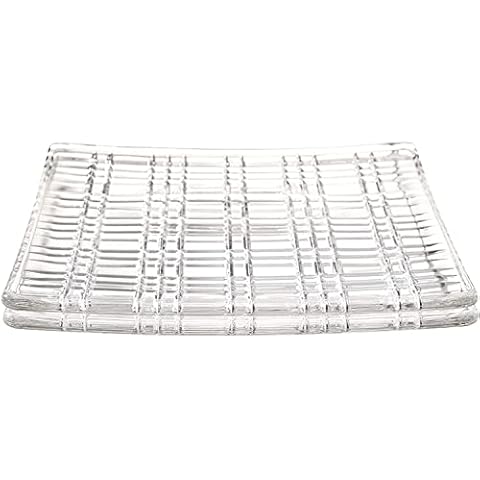 Spiegelau & Nachtmann Platte quadratisch 21cm S, Kristallglas, Kristall Klar Cover