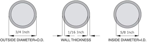 Miniatura 18 de OCS Parts Tubo de silicona de 3/8 pulgadas de diámetro interior x 9/16 pulgadas de diámetro exterior 10 pies Tubo de silicona de grado