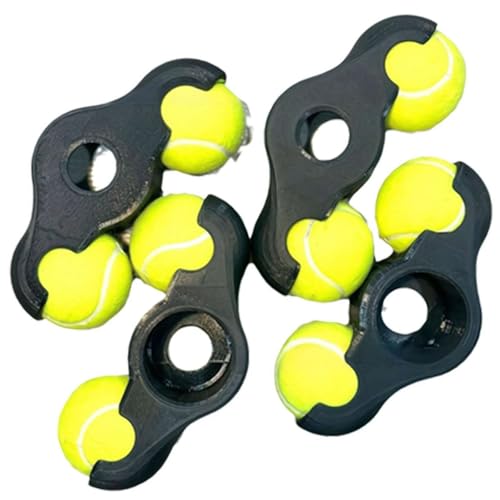 4 Pack Indoor Cycling Snap Rocker Feet Adapters, Portable Rocker Plate Bike Trainer,Stationary Bike Snap Mat, for Resistance Trainer Home Indoor Exercise Kickr Core Workout Equipment (with 8 Balls)