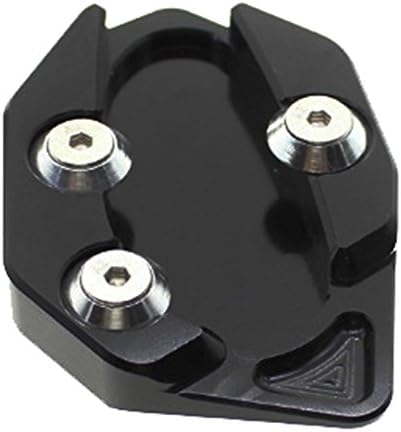 FXCNC Racing Aluminum CNC Motorcycle Side Stand Plate Kickstand Extension Pad Compatible with Yamaha TMAX530 T-MAX530 2012 2013 2014