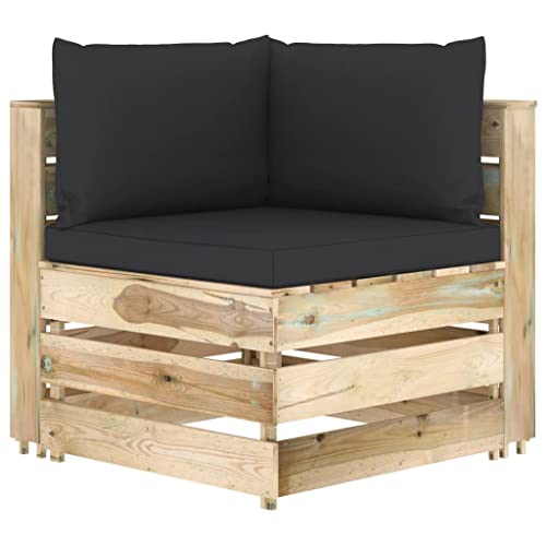 HETFTJN Balkon Eckbank Gartenstühle Mini Sofa Küchensofa - Modulares...