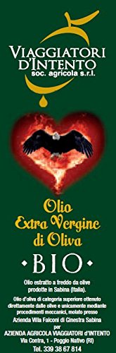 Olio extravergine di oliva biologico viaggiatori